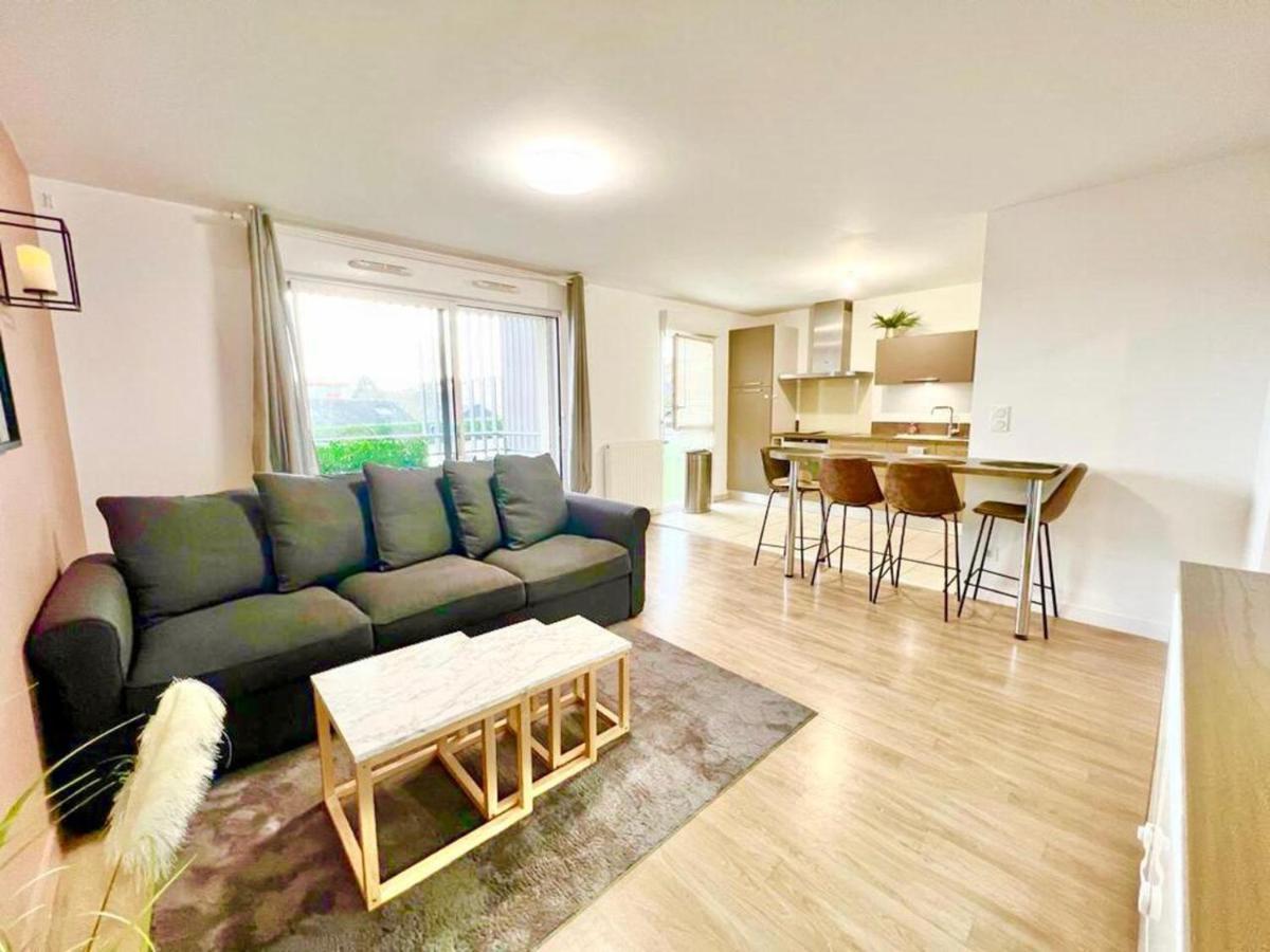 L'Atelier Chic - Wifi Fibre - Parking Privee - Balcon - Netflix Lägenhet Lanester Exteriör bild