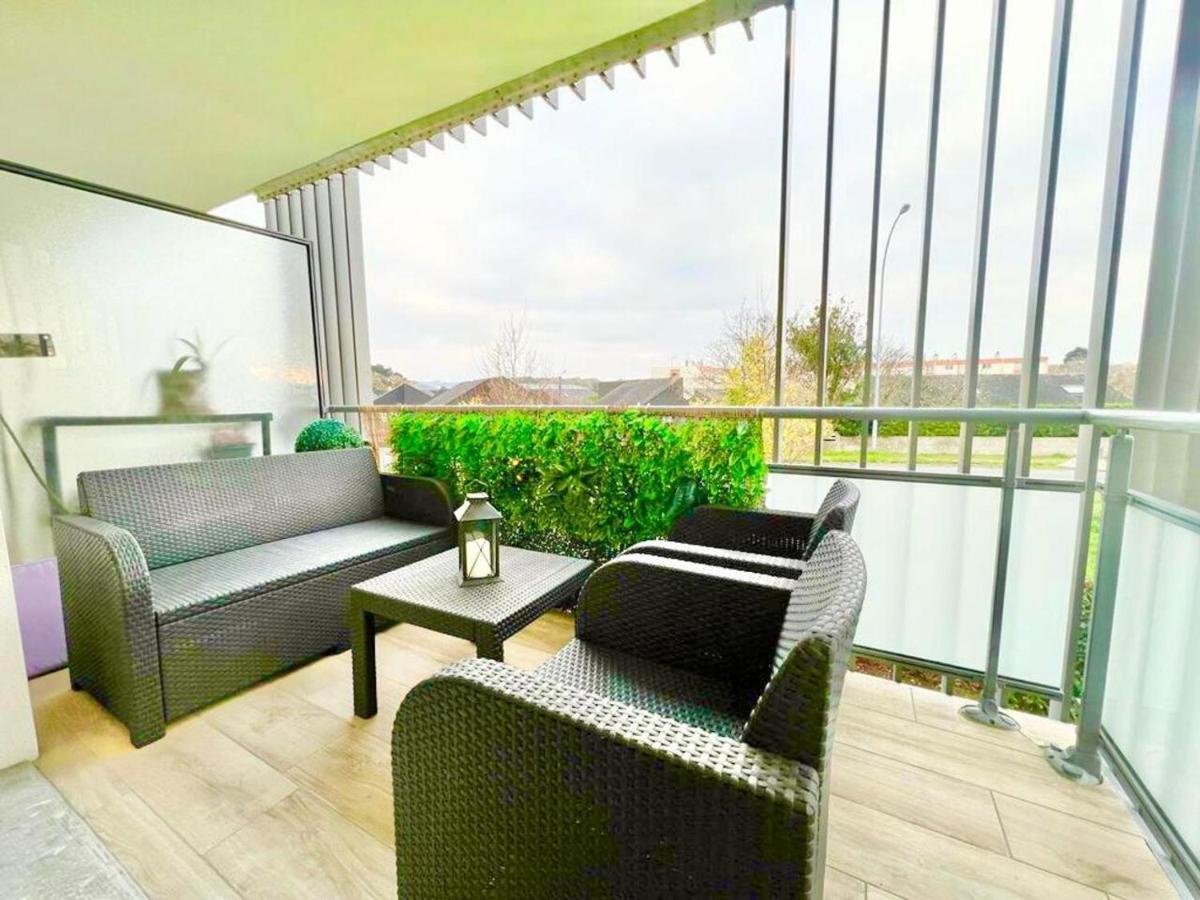 L'Atelier Chic - Wifi Fibre - Parking Privee - Balcon - Netflix Lägenhet Lanester Exteriör bild